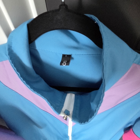 Couples 80s Theme Costumes Blue and Pink (2 Sets) - Picture 6 of 6